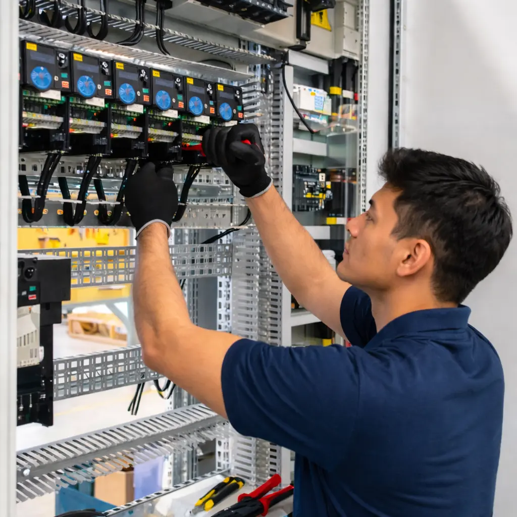 Electrical services and system installation by Relifix in Dubai