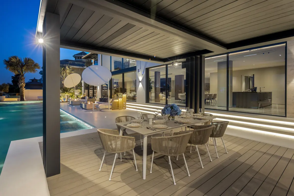 Relifix community MEP infrastructure works for residential developments in Meadows Dubai and Jumeirah Park including utility networks and building services.