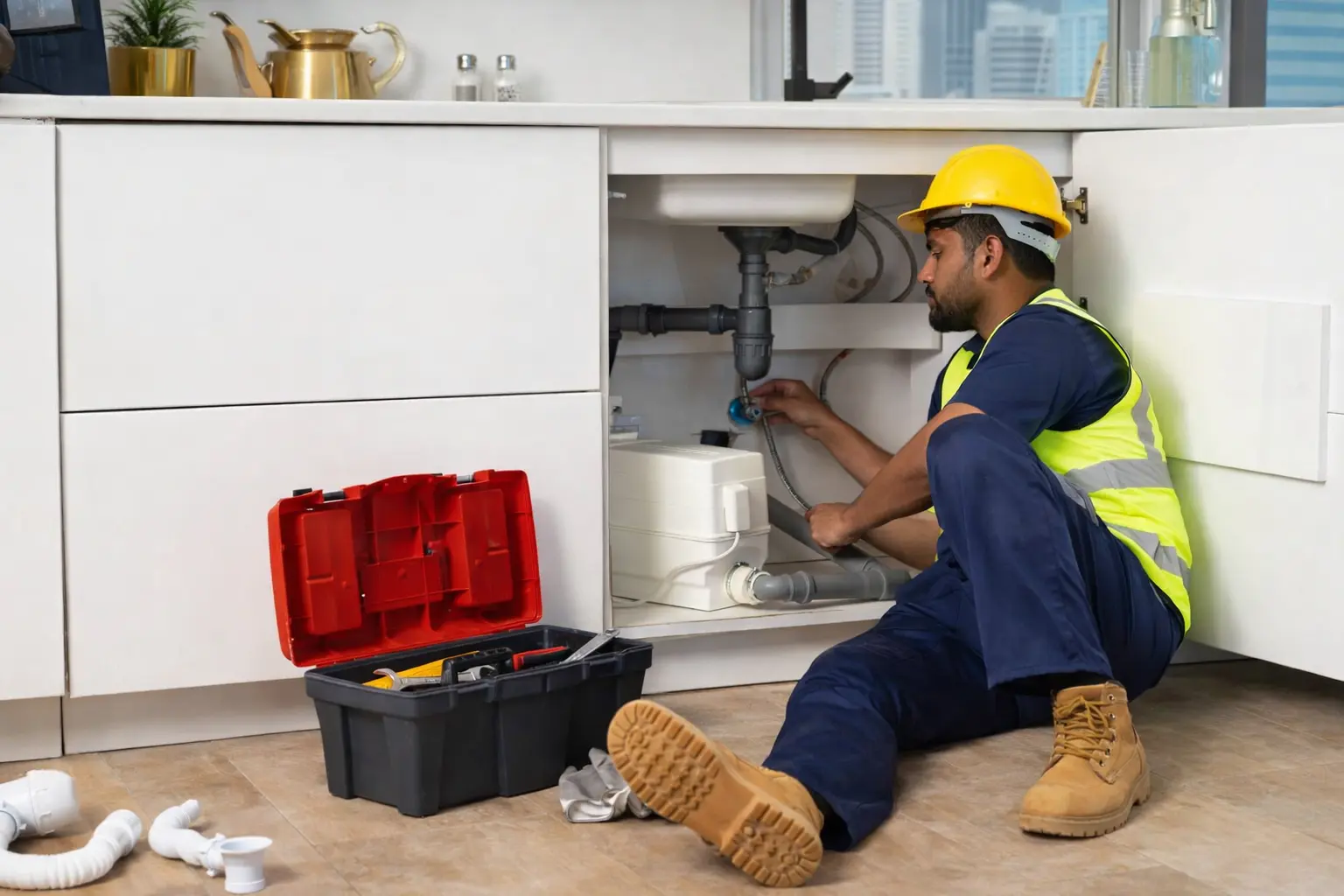 Sanitary ware and bathroom fixture installation plumbing services by Relifix Future Dubai