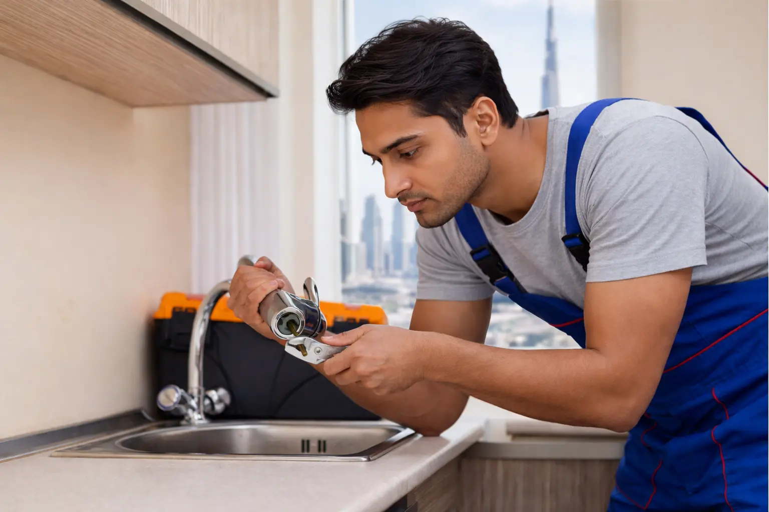 Water supply and drainage system installation and plumbing network solutions by Relifix Future Dubai